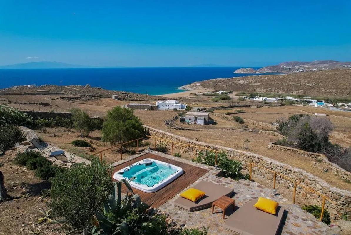 Villa Megalo — aerial view